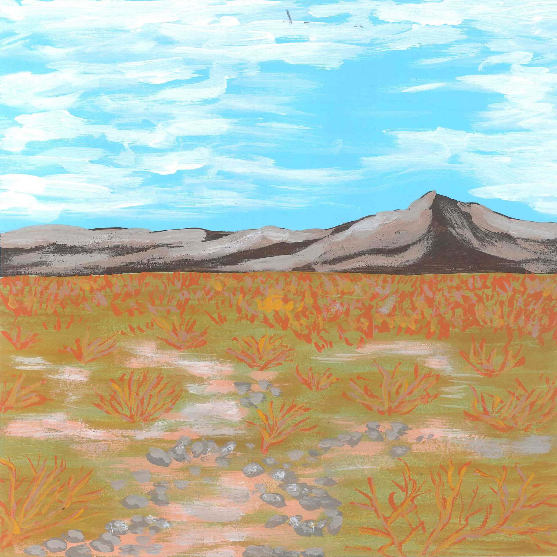 Atacama Desert Wind - nature landscape painting - earth.fm