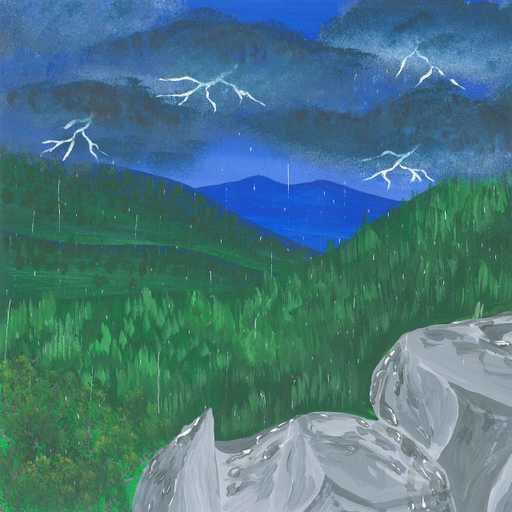 A Spring Thunderstorm in a Beech Forest - nature soundscape - earth.fm